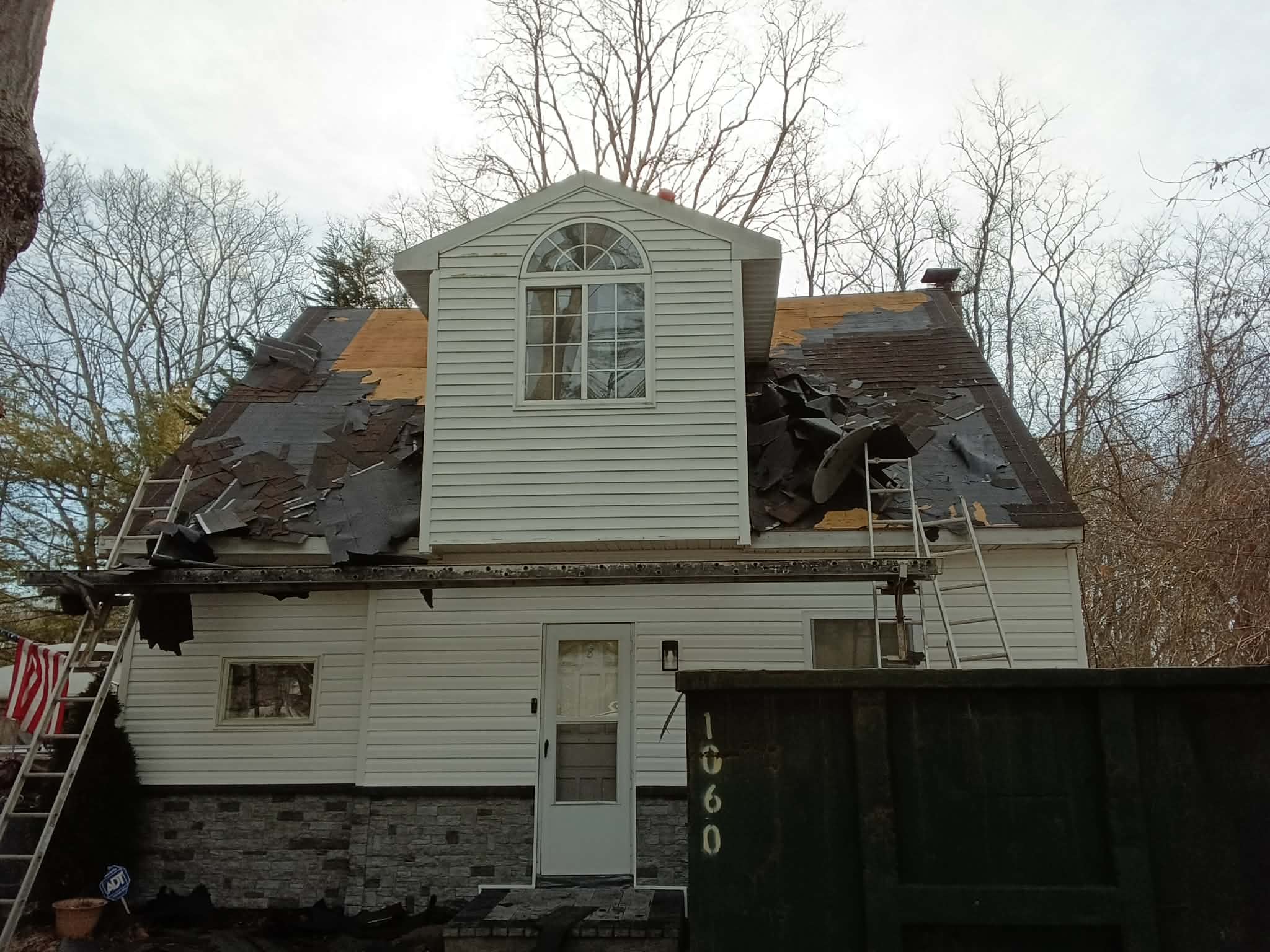 Architectural Shingle Replacement in Shirley, NY - before